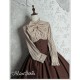 Alice Girl Duke of Victoria Corset Overskirt and Striped Skirt(1st Pre-Order/2 Colours/Full Payment Without Shipping)